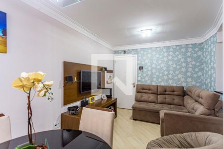 Sala de apartamento à venda com 2 quartos, 55m² em Vila Pires, Santo André