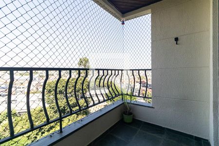 Varanda da Sala de apartamento à venda com 3 quartos, 90m² em Vila Santo Estéfano, São Paulo