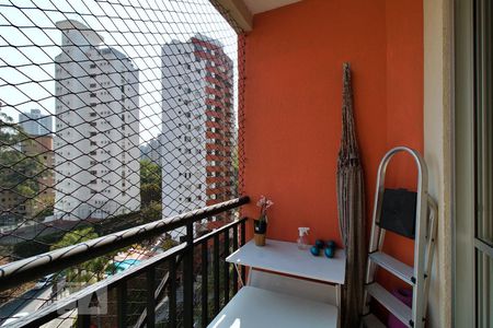 Varanda da Sala de apartamento para alugar com 2 quartos, 51m² em Jardim Ampliação, São Paulo