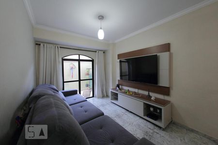 Sala de estar de apartamento à venda com 3 quartos, 93m² em Osvaldo Cruz, São Caetano do Sul