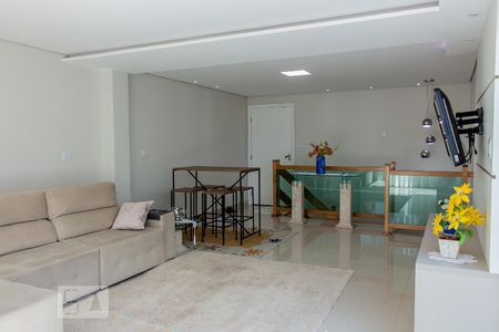 Sala 2 de apartamento à venda com 4 quartos, 240m² em Vila Alzira, Santo André