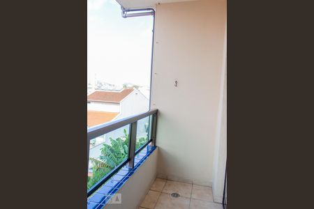 Varanda da Sala de apartamento à venda com 4 quartos, 240m² em Vila Alzira, Santo André