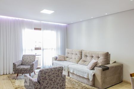 Sala de apartamento à venda com 4 quartos, 240m² em Vila Alzira, Santo André