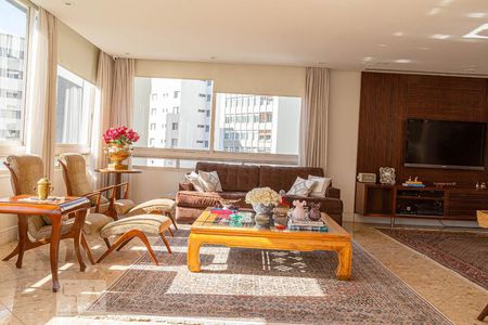 Sala de apartamento à venda com 5 quartos, 325m² em Jardim Paulista, São Paulo