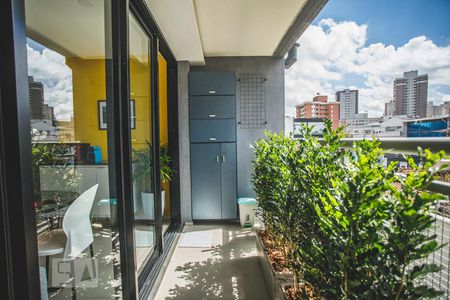 Varanda de apartamento para alugar com 1 quarto, 47m² em Vila Monte Alegre, São Paulo