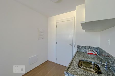 Cozinha de kitnet/studio para alugar com 1 quarto, 20m² em Brás, São Paulo