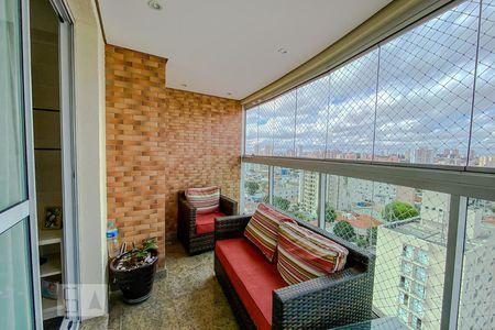 Varanda de apartamento para alugar com 3 quartos, 105m² em Chácara Santo Antônio (zona Leste), São Paulo