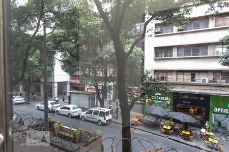 Vista da Sala de apartamento à venda com 3 quartos, 120m² em Centro, Belo Horizonte