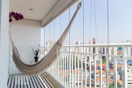 Varanda  de apartamento para alugar com 1 quarto, 45m² em Vila Guarani (z Sul), São Paulo