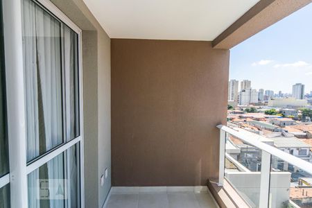 Varanda de kitnet/studio à venda com 1 quarto, 35m² em Vila Gomes Cardim, São Paulo