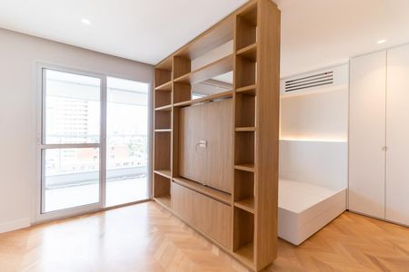 Sala de kitnet/studio para alugar com 1 quarto, 37m² em Jardim Paulistano, São Paulo