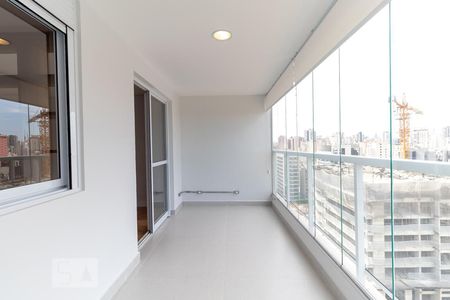 Varanda de kitnet/studio para alugar com 1 quarto, 37m² em Jardim Paulistano, São Paulo