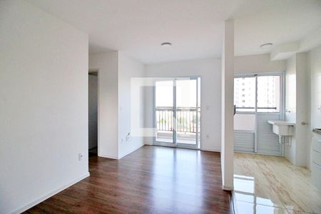 Sala/Cozinha de apartamento à venda com 2 quartos, 50m² em Parque das Nações, Santo André