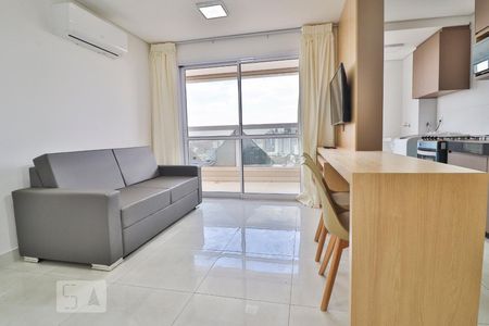 Sala de apartamento para alugar com 1 quarto, 48m² em Setor Marista, Goiânia