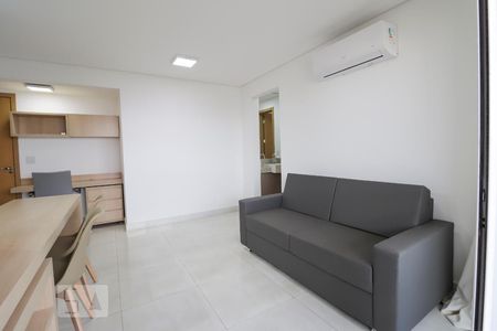 Sala de apartamento para alugar com 1 quarto, 48m² em Setor Marista, Goiânia