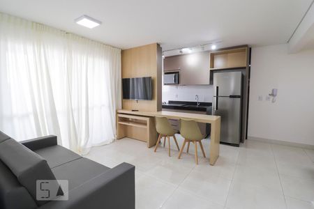 Sala de apartamento para alugar com 1 quarto, 48m² em Setor Marista, Goiânia