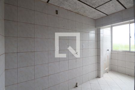 Cozinha de apartamento à venda com 1 quarto, 34m² em Guajuviras, Canoas