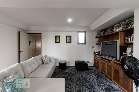 Sala de tv de apartamento para alugar com 4 quartos, 275m² em Indianópolis, São Paulo