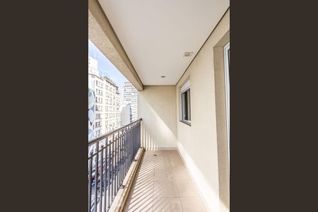 Varanda de apartamento para alugar com 1 quarto, 41m² em Centro Histórico de São Paulo, São Paulo