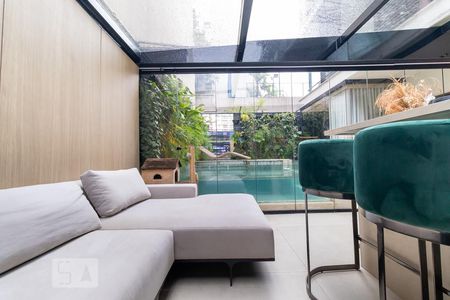 Sala externa de apartamento à venda com 2 quartos, 120m² em Pinheiros, São Paulo