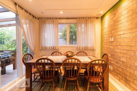 Sala de Jantar de casa de condomínio à venda com 4 quartos, 320m² em Estância Velha, Canoas