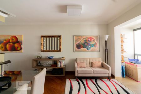 Sala de apartamento para alugar com 2 quartos, 60m² em Indianópolis, São Paulo