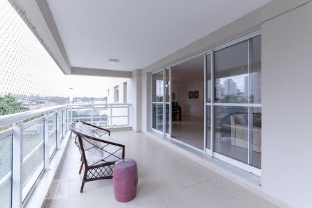 Varanda Gourmet de apartamento à venda com 3 quartos, 160m² em Vila Leopoldina, São Paulo