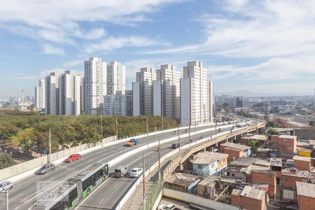 Vista da Sala/Quarto de kitnet/studio para alugar com 1 quarto, 40m² em Campos Elíseos, São Paulo