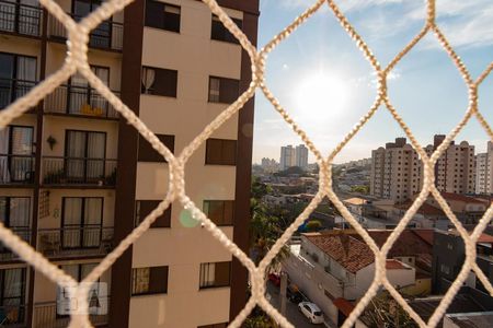 Vista sacada sala de apartamento à venda com 3 quartos, 57m² em Vila Araguaia, São Paulo