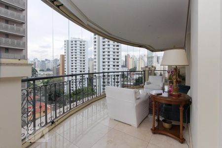 Varanda de apartamento à venda com 4 quartos, 308m² em Vila Mariana, São Paulo