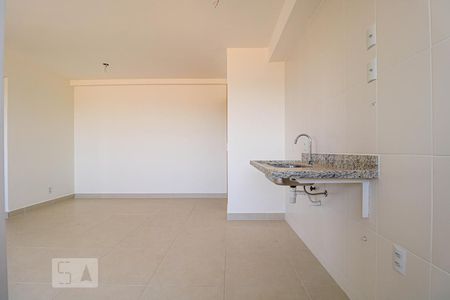 Cozinha de apartamento para alugar com 2 quartos, 55m² em Condomínio Residencial Santa Rita, Goiânia