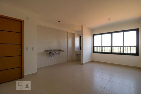 Sala de apartamento para alugar com 2 quartos, 55m² em Condomínio Residencial Santa Rita, Goiânia