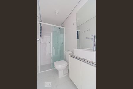 Banheiro  de apartamento para alugar com 1 quarto, 35m² em Água Verde, Curitiba