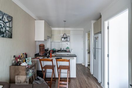 Sala/Cozinha de apartamento para alugar com 1 quarto, 33m² em Jardim Santa Teresinha, São Paulo