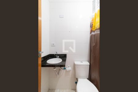 Banheiro  de apartamento à venda com 1 quarto, 32m² em Chácara Santo Antônio (zona Leste), São Paulo