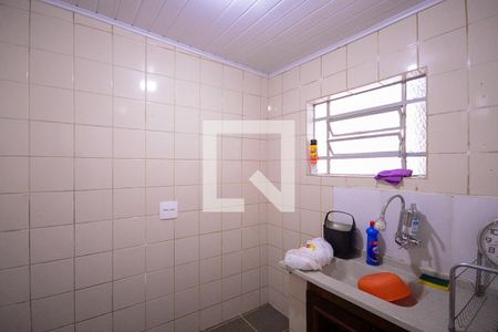 Banheiro da suite  de kitnet/studio para alugar com 1 quarto, 41m² em Vila Gumercindo, São Paulo