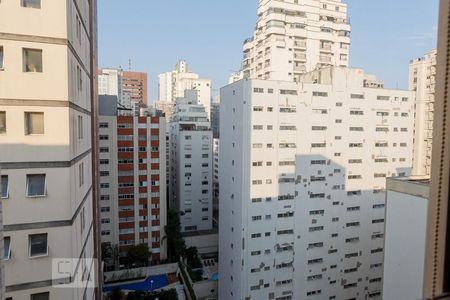 Vista da Sala de apartamento para alugar com 3 quartos, 100m² em Paraíso, São Paulo