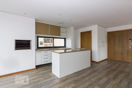 Sala/Cozinha de apartamento à venda com 2 quartos, 73m² em Cristo Redentor, Porto Alegre