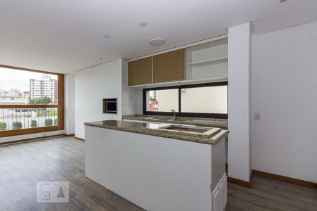 Sala/Cozinha de apartamento à venda com 2 quartos, 73m² em Cristo Redentor, Porto Alegre