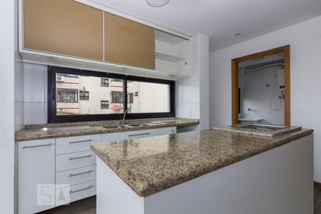 Sala/Cozinha de apartamento à venda com 2 quartos, 73m² em Cristo Redentor, Porto Alegre