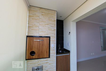 Sacada da Sala de apartamento à venda com 3 quartos, 82m² em Jardim Las Vegas, Guarulhos