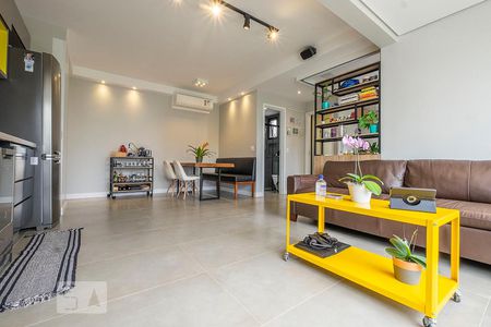 Sala de apartamento para alugar com 1 quarto, 60m² em Pinheiros, São Paulo