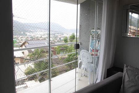 Vista da Sala de casa à venda com 4 quartos, 240m² em São Francisco, Niterói