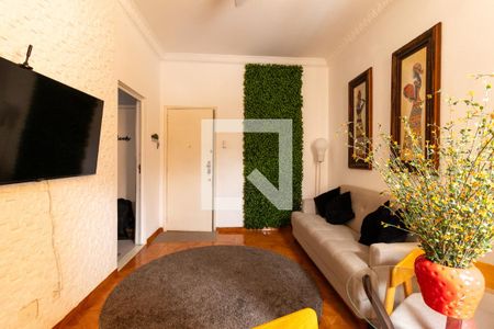 Sala de apartamento à venda com 3 quartos, 91m² em Grajaú, Rio de Janeiro