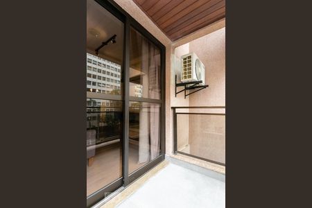 Varanda de apartamento para alugar com 1 quarto, 45m² em Jardim Paulista, São Paulo