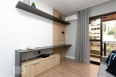 Sala de apartamento para alugar com 1 quarto, 45m² em Jardim Paulista, São Paulo