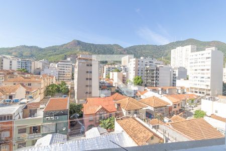 Vista da Sala de apartamento para alugar com 3 quartos, 110m² em Tijuca, Rio de Janeiro