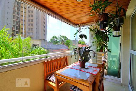Varanda Gourmet de apartamento à venda com 3 quartos, 124m² em Casa Branca, Santo André