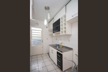 Cozinha  de casa de condomínio à venda com 2 quartos, 78m² em Alto Petrópolis, Porto Alegre