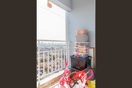 Varanda de apartamento à venda com 2 quartos, 60m² em Parque Novo Mundo, São Paulo
